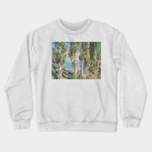 Corfu Cypresses by John Singer Sargent Crewneck Sweatshirt